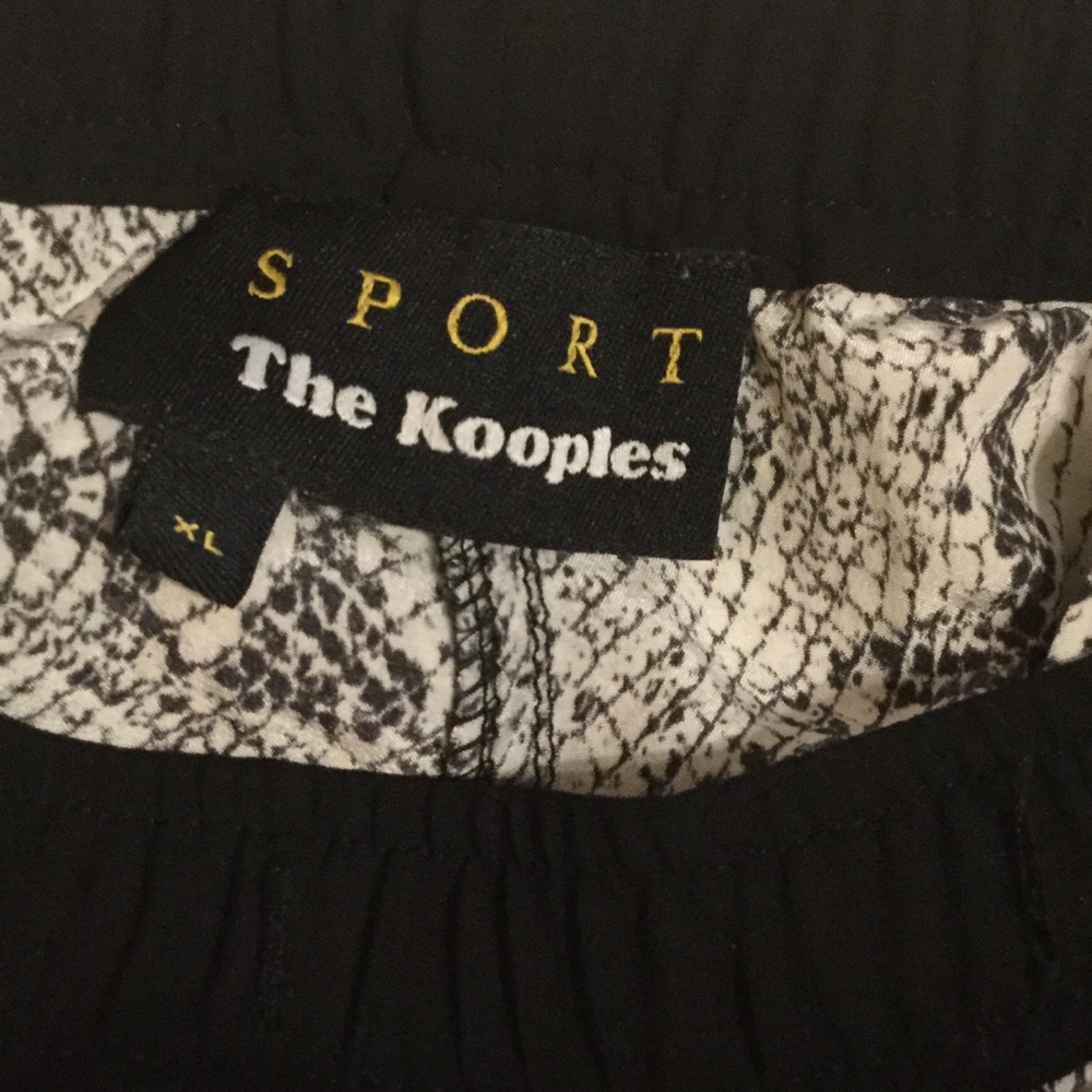 The Kooples Sport Pants Python Print Size - image 4